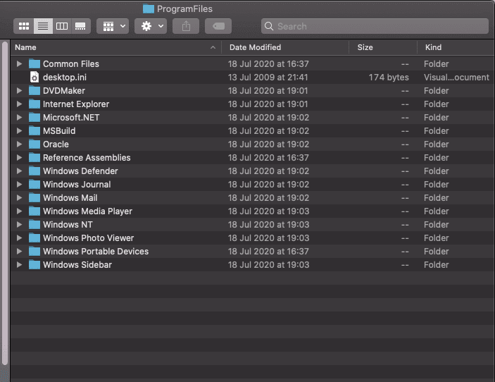 Windows Program Files